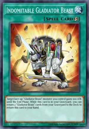Indomitable Gladiator Beast (CRMS-EN056)