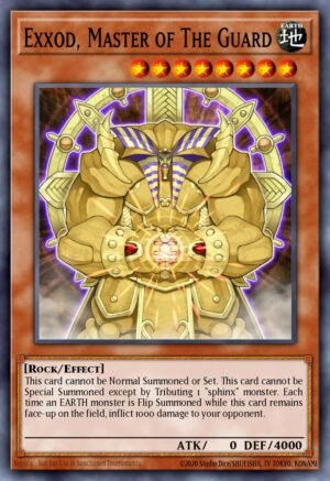 Exxod, Master of The Guard (SD7-EN001)