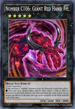 Number C106: Giant Red Hand (DLCS-EN051)