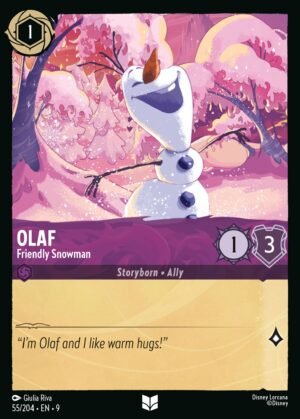 Olaf – Friendly Snowman