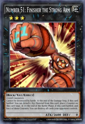 Number 51: Finisher the Strong Arm (DLCS-EN120)