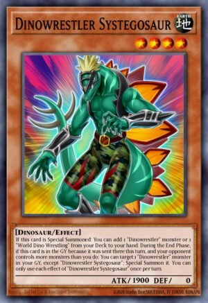 Dinowrestler Systegosaur (MP19-EN159)