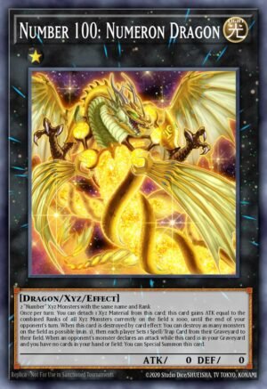 Number 100: Numeron Dragon (BLCR-EN084)