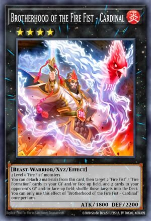 Brotherhood of the Fire Fist – Cardinal Brotherhood of the Fire Fist – Cardinal