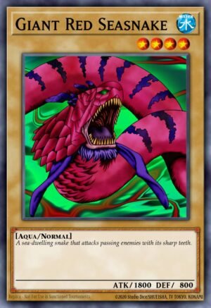 Giant Red Seasnake (LCKC-EN097)