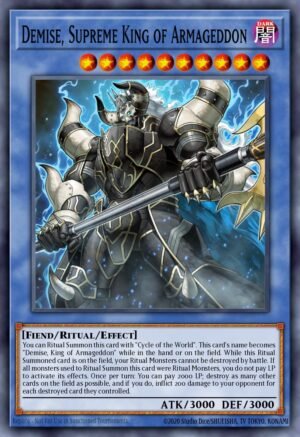 Demise, Supreme King of Armageddon (CYHO-EN030)