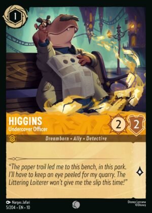 Higgins – Undercover Officer Higgins – Undercover Officer