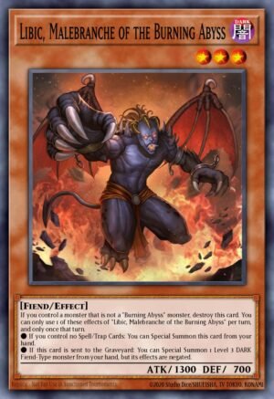Libic, Malebranche of the Burning Abyss (PGL3-EN050)