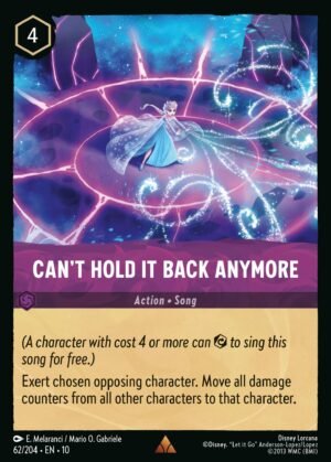 Can’t Hold It Back Anymore