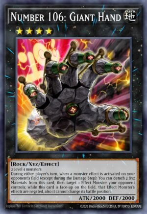 Number 106: Giant Hand (LED9-EN053)