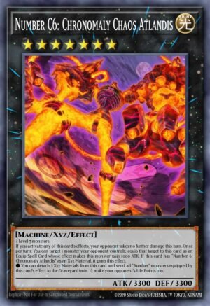 Number C6: Chronomaly Chaos Atlandis (PGLD-EN018)
