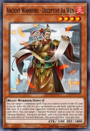 Ancient Warriors – Deceptive Jia Wen