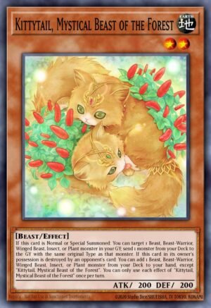 Kittytail, Mystical Beast of the Forest (CYAC-EN096)