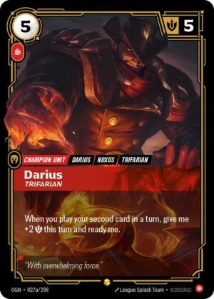 Darius – Trifarian (Alternate Art)