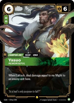 Yasuo – Remorseful (Alternate Art)