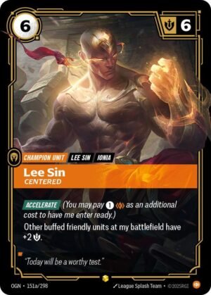 Lee Sin – Centered (Alternate Art)