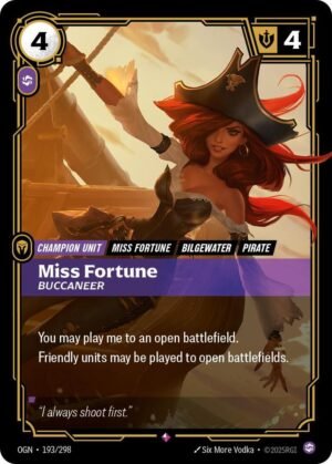 Miss Fortune – Buccaneer
