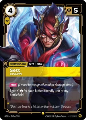 Sett – Kingpin (Alternate Art)