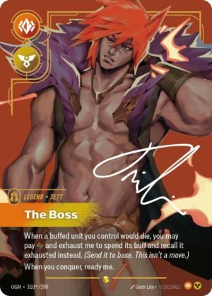 Sett – The Boss (Alternate Art)