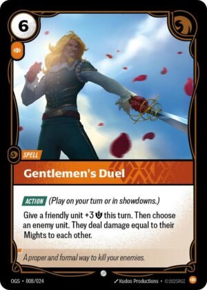 Gentlemen’s Duel