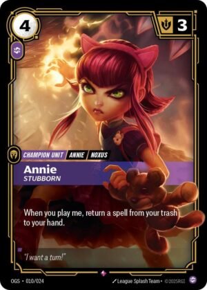 Annie – Stubborn