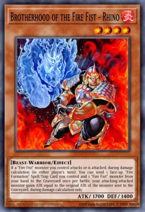 Brotherhood of the Fire Fist – Rhino