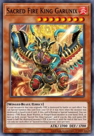 Sacred Fire King Garunix (SR14-EN001)