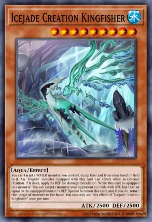 Icejade Creation Kingfisher (BACH-EN008)