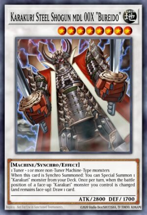 Karakuri Steel Shogun mdl 00X "Bureido" (GLD5-EN035)
