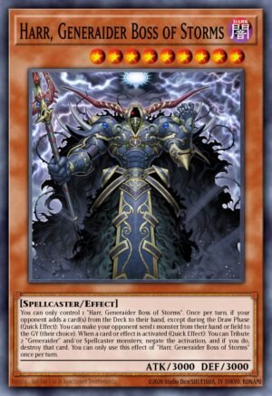Harr, Generaider Boss of Storms (ETCO-EN027)