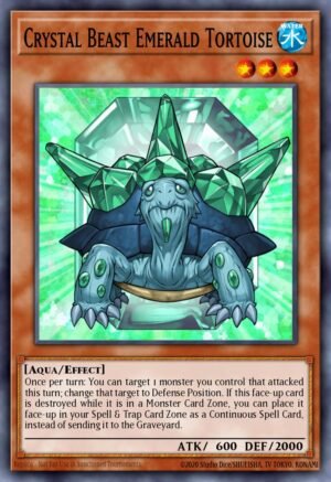 Crystal Beast Emerald Tortoise Crystal Beast Emerald Tortoise