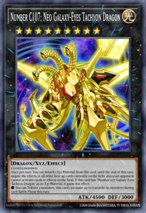 Number C107: Neo Galaxy-Eyes Tachyon Dragon (MAGO-EN063)