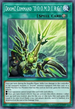 DoomZ Command "D.O.O.M.D.U.R.G." (DOOD-EN058)