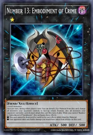 Number 13: Embodiment of Crime (PGLD-EN023)