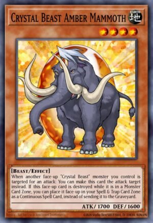 Crystal Beast Amber Mammoth Crystal Beast Amber Mammoth