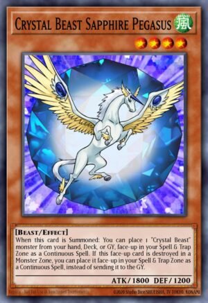 Crystal Beast Sapphire Pegasus Crystal Beast Sapphire Pegasus