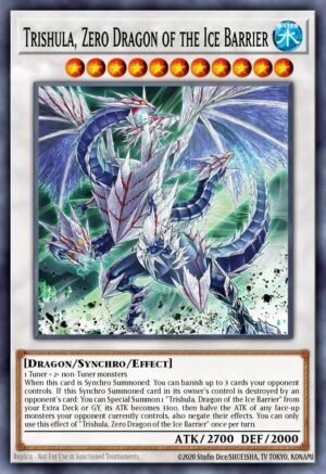 Trishula, Zero Dragon of the Ice Barrier Trishula, Zero Dragon of the Ice Barrier