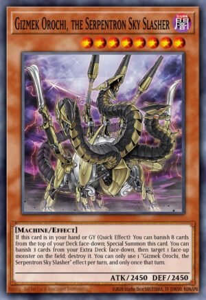 Gizmek Orochi, the Serpentron Sky Slasher (AMDE-EN048)