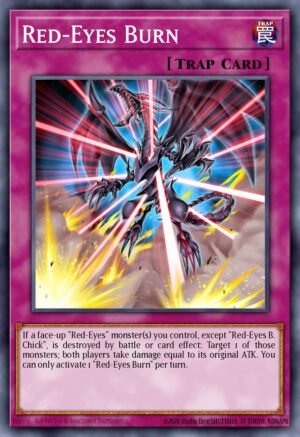 Red-Eyes Burn (DLCS-EN072)