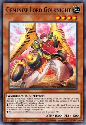 Geminize Lord Golknight (BODE-EN032)