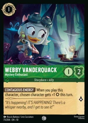 Webby Vanderquack – Mystery Enthusiast