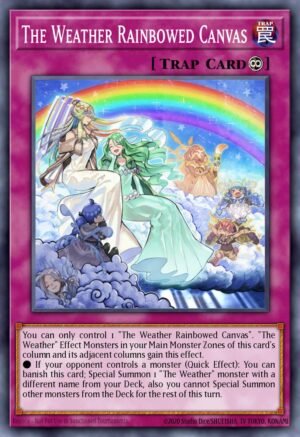 The Weather Rainbowed Canvas The Weather Rainbowed Canvas