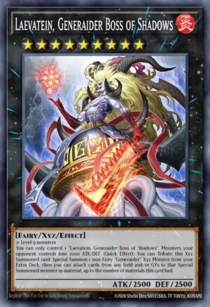 Laevatein, Generaider Boss of Shadows (PHHY-EN047)