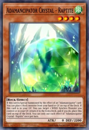 Adamancipator Crystal – Raptite
