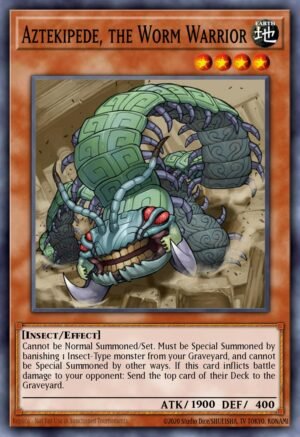 Aztekipede, the Worm Warrior Aztekipede, the Worm Warrior