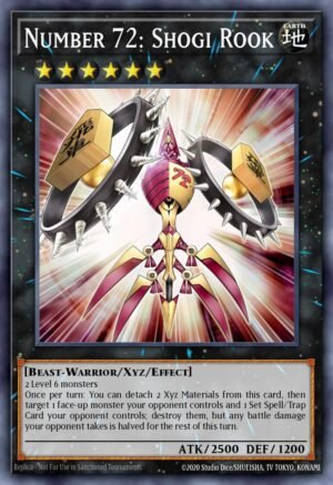 Number 72: Shogi Rook (BLMR-EN080)