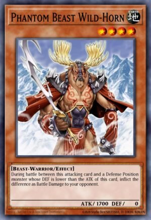 Phantom Beast Wild-Horn (GLD2-EN012)
