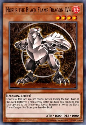 Horus the Black Flame Dragon LV4 (DR3-EN006)