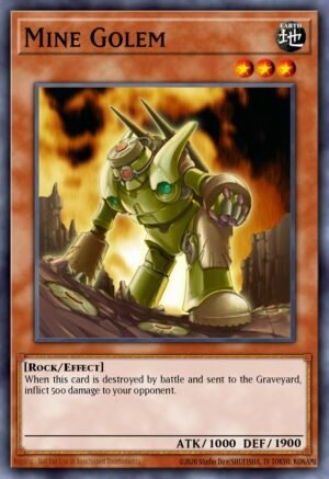 Mine Golem (DR3-EN198)