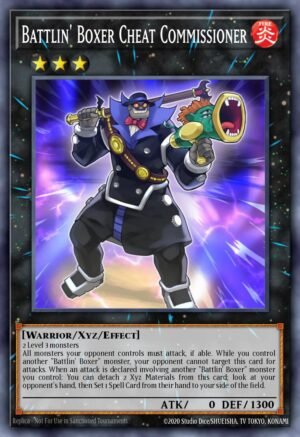 Battlin’ Boxer Cheat Commissioner